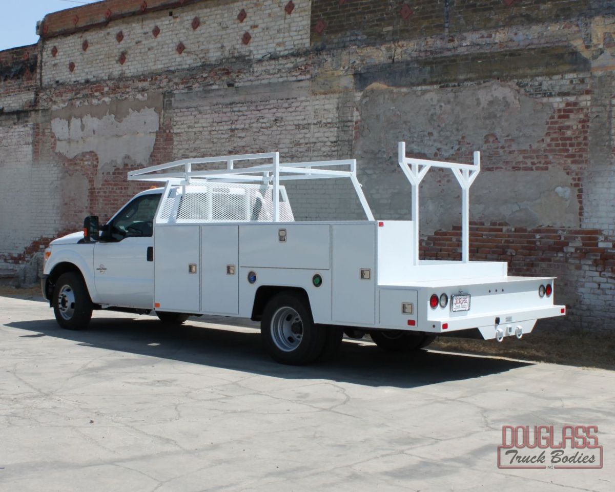 Goal Post Style Ladder Rack Archives - Douglass Truck Bodies