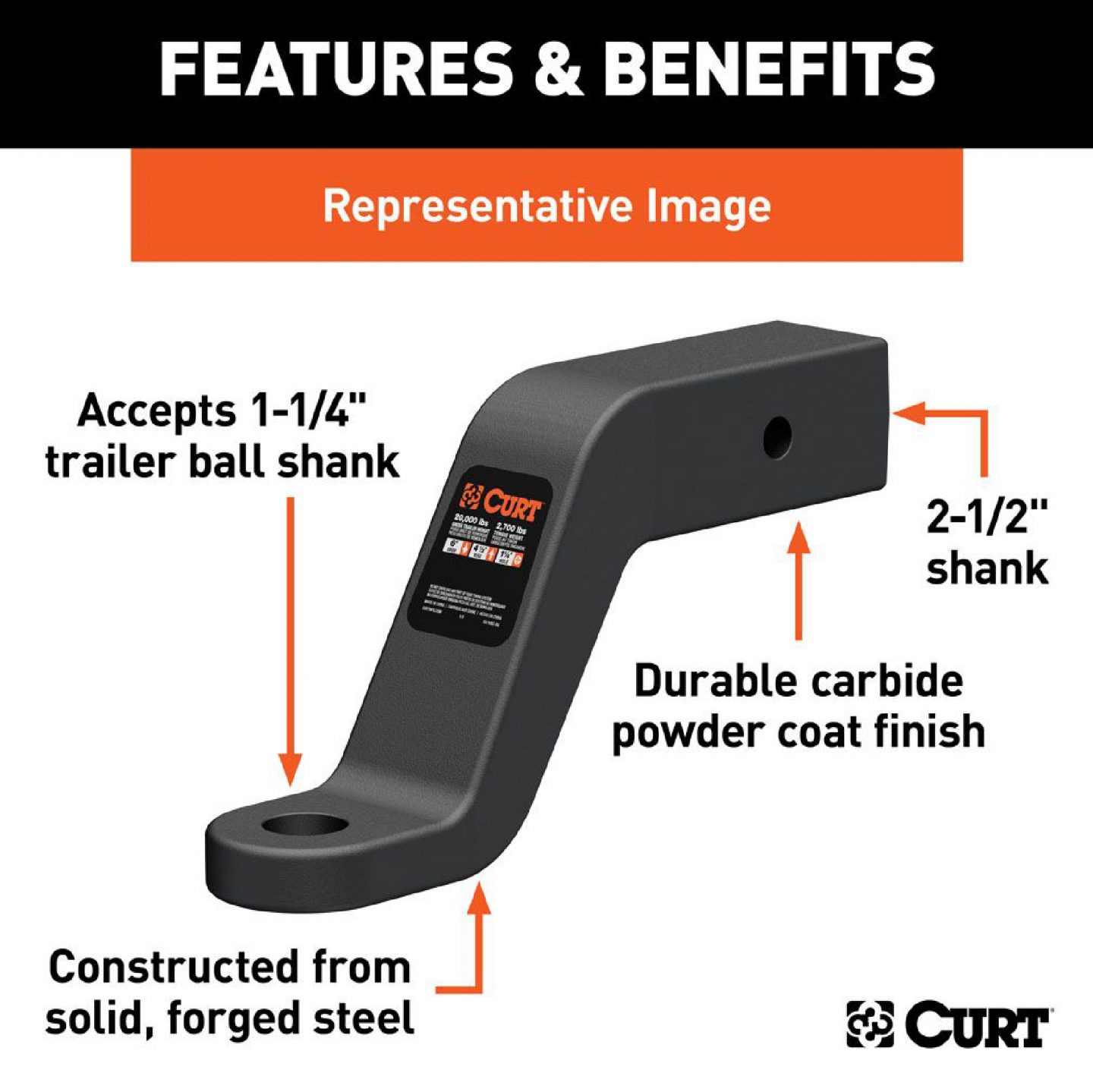 Curt Hitch Inserts Douglass Truck Bodies